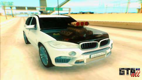 BMW X5 для GTA San Andreas вид спереди