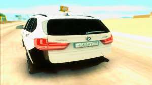 BMW X5 для GTA San Andreas задняя часть