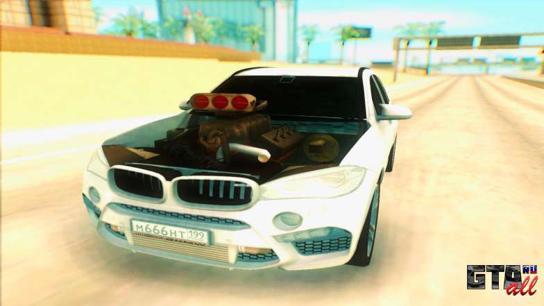 BMW X5 для GTA San Andreas двигатель