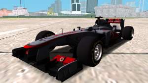 McLaren MP4-28 2013 для GTA San Andreas вид спереди