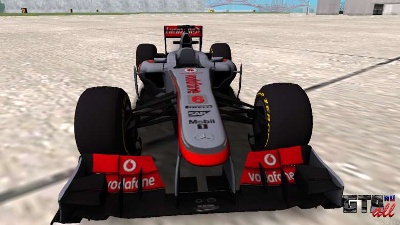 McLaren MP4-28 2013 для GTA San Andreas экстерьер