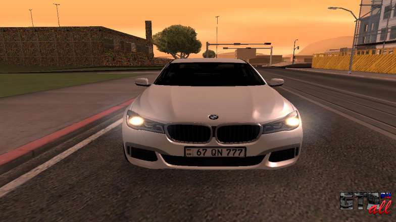 BMW 750i Armenian для GTA San Andreas экстерьер