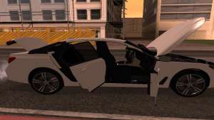 BMW 750i Armenian для GTA San Andreas открывающиеся двери