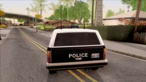 Police Rancher 4 Doors для GTA San Andreas вид сзади