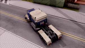 Custom Roadtrain для GTA San Andreas вид сверху