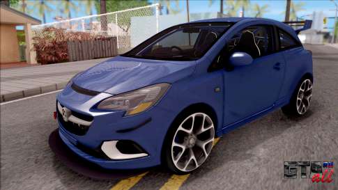 Vauxhall Corsa VXR 2016 для GTA San Andreas вид спереди