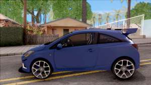 Vauxhall Corsa VXR 2016 для GTA San Andreas вид сбоку