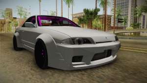 Nissan Skyline R32 Rocket Bunny для GTA San Andreas вид спереди