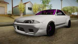 Nissan Skyline R32 Rocket Bunny для GTA San Andreas передняя часть