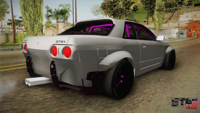 Nissan Skyline R32 Rocket Bunny для GTA San Andreas задняя часть