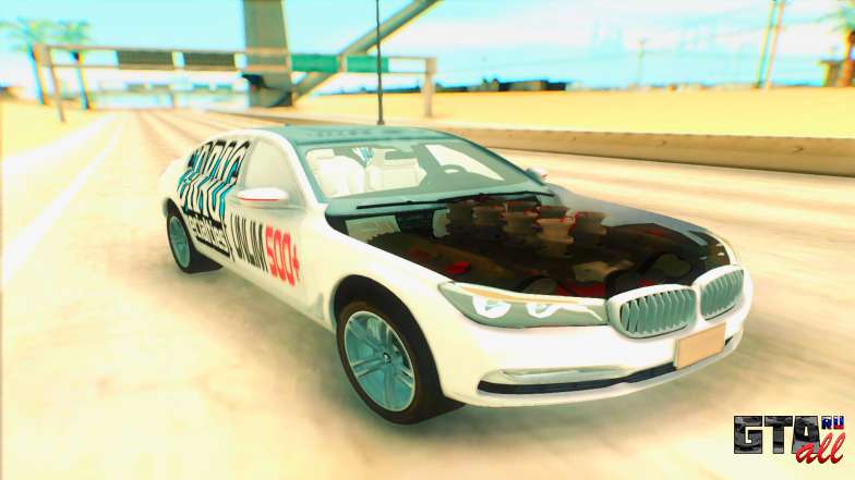 BMW 730i для GTA San Andreas вид спереди