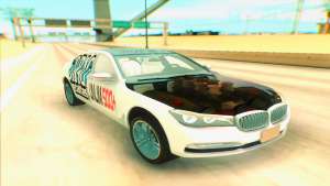 BMW 730i для GTA San Andreas вид спереди