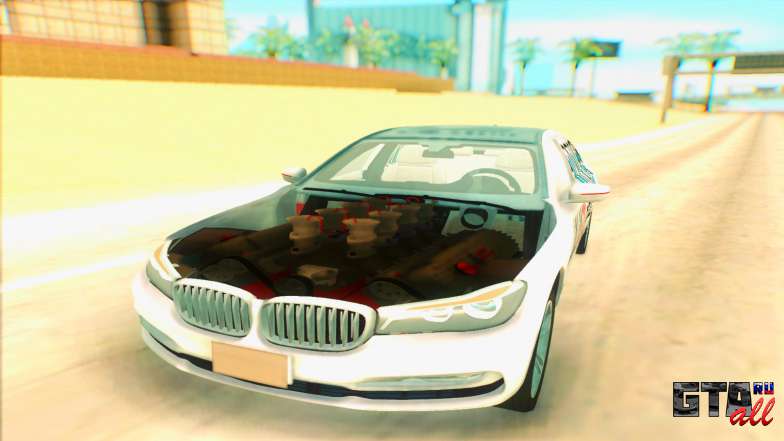 BMW 730i для GTA San Andreas экстерьер