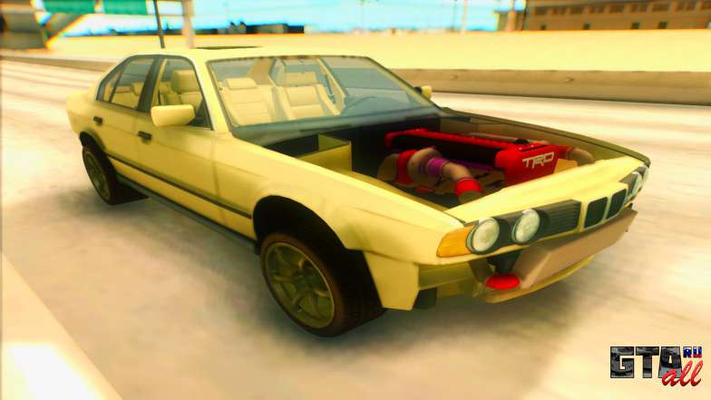 BMW M5 E34 для GTA San Andreas вид спереди