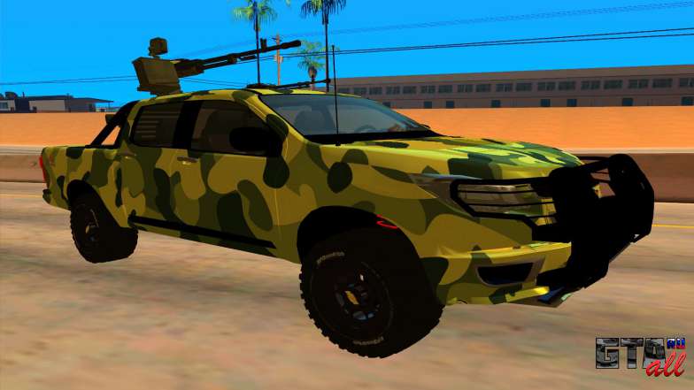 Chevrolet S10 для GTA San Andreas вид спереди