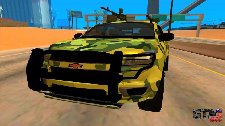 Chevrolet S10 для GTA San Andreas передняя часть