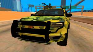 Chevrolet S10 для GTA San Andreas передняя часть