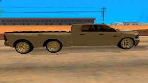 Dodge Ram 3500 для GTA San Andreas вид сбоку