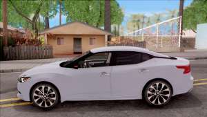 Nissan Maxima 2016 для GTA San Andreas вид сбоку