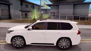 Lexus LX570 2016 для GTA San Andreas вид сбоку