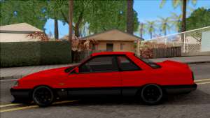 Nissan Skyline R31 v1.0 для GTA San Andreas вид сбоку