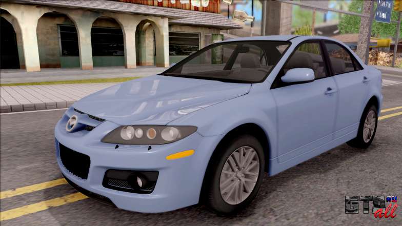 Mazda 6 MPS для GTA San Andreas вид спереди