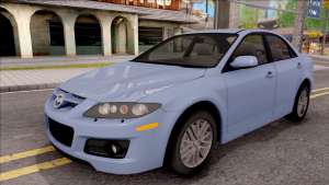 Mazda 6 MPS для GTA San Andreas вид спереди