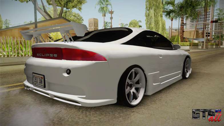 Mitsubishi Eclipse GSX для GTA San Andreas задняя часть