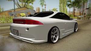 Mitsubishi Eclipse GSX для GTA San Andreas задняя часть