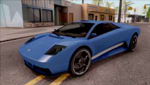 Pegassi Infernus для GTA San Andreas вид спереди