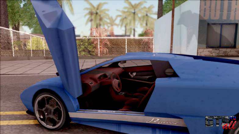 Pegassi Infernus для GTA San Andreas салон