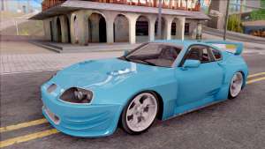 Toyota Supra MK4 NFSUC Tuning для GTA San Andreas вид спереди