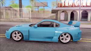 Toyota Supra MK4 NFSUC Tuning для GTA San Andreas вид сбоку