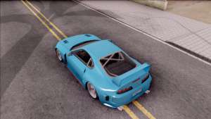 Toyota Supra MK4 NFSUC Tuning для GTA San Andreas вид сверху