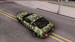 Ford Mustang Shelby GT500KR Super Snake v2 для GTA San Andreas вид сверху