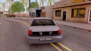 Ford Crown Victoria 2003 для GTA San Andreas вид сзади