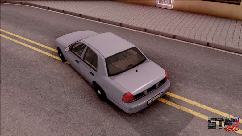 Ford Crown Victoria 2003 для GTA San Andreas вид сверху