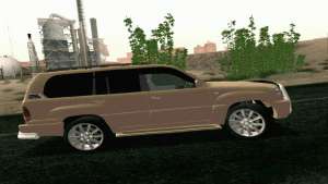 LEXUS LX470 Exclusive для GTA San Andreas вид сбоку