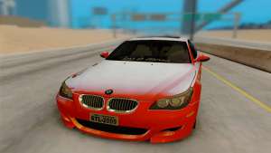 BMW M5 E60 для GTA San Andreas передняя часть