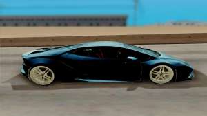 Lamborghini Huracan Custom для GTA San Andreas вид сбоку