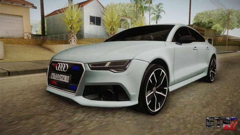 Audi RS7 для GTA San Andreas вид спереди