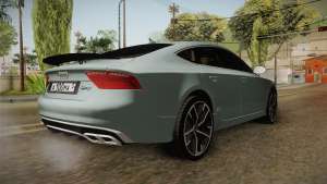 Audi RS7 для GTA San Andreas задняя часть