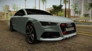 Audi RS7 для GTA San Andreas передняя часть