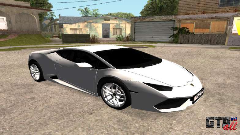 Lamborghini Huracan 2014 Armenian для GTA San Andreas экстерьер