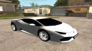 Lamborghini Huracan 2014 Armenian для GTA San Andreas экстерьер