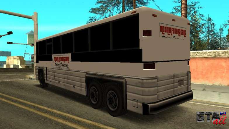 New Coach MFR Tuning 4X4 для GTA San Andreas вид сзади