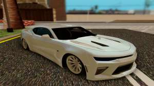 Chevrolet Camaro SS 2016 Stance для GTA San Andreas вид спереди