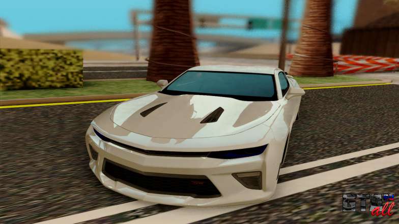 Chevrolet Camaro SS 2016 Stance для GTA San Andreas передняя часть