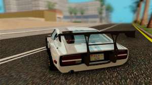 Nissan Fairlady 240Z Rocket Bunny для GTA San Andreas задняя часть