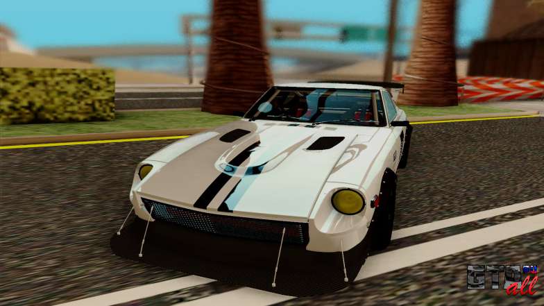 Nissan Fairlady 240Z Rocket Bunny для GTA San Andreas передняя часть